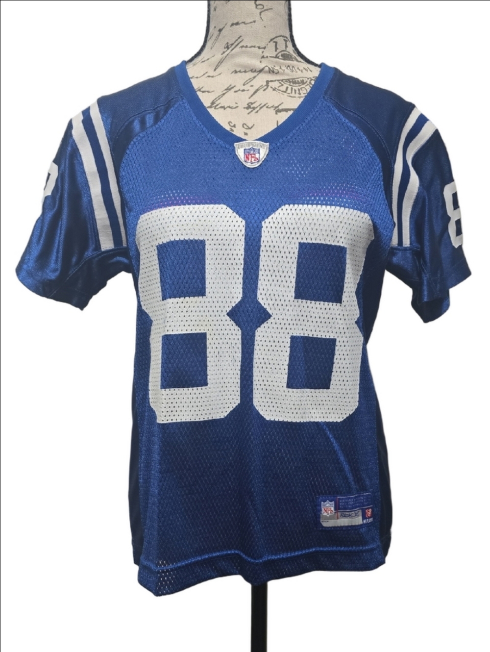 Vintage Reebok Marvin Harrison Colts #88 Womens NFL Jersey Small 2006
